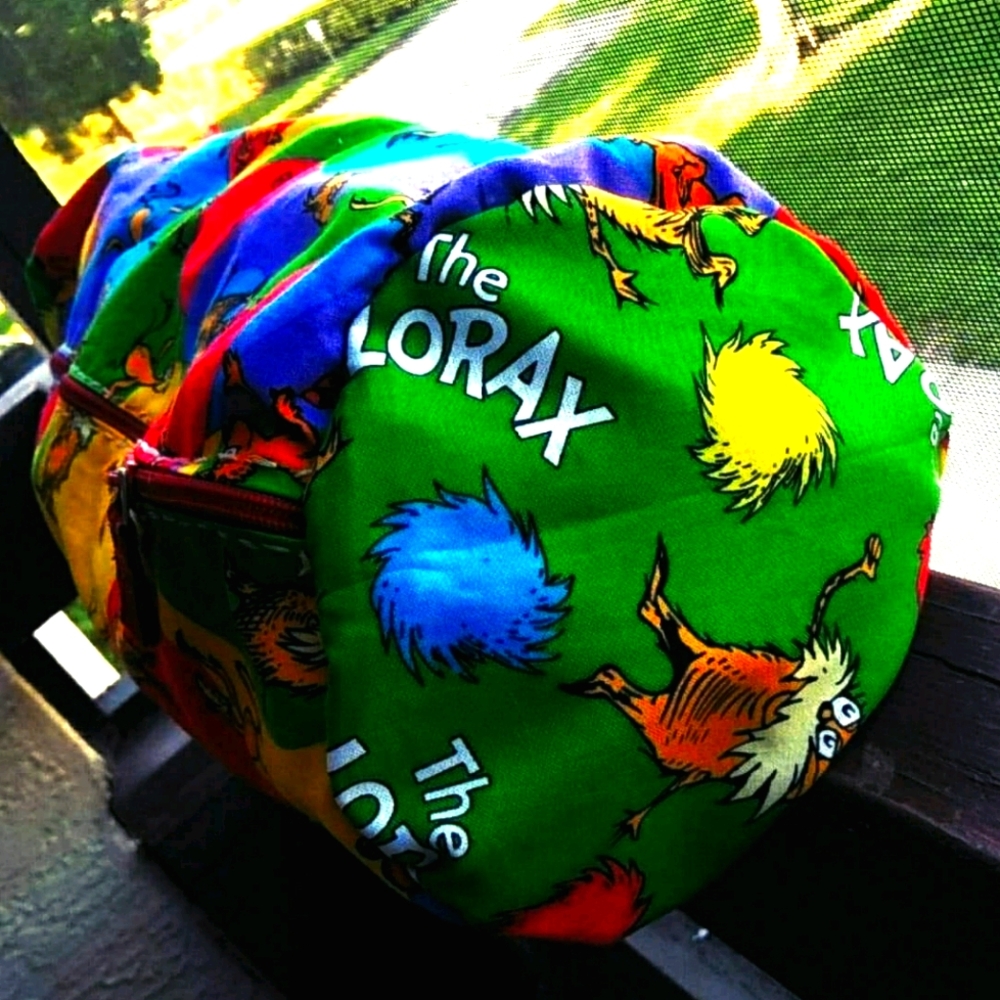 Duffle bag  hand stitched